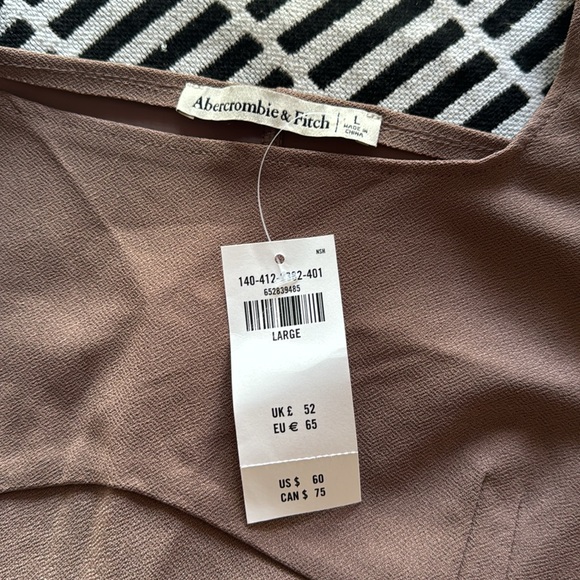 Abercrombie long sleeve corset top new with tags - Picture 3 of 3